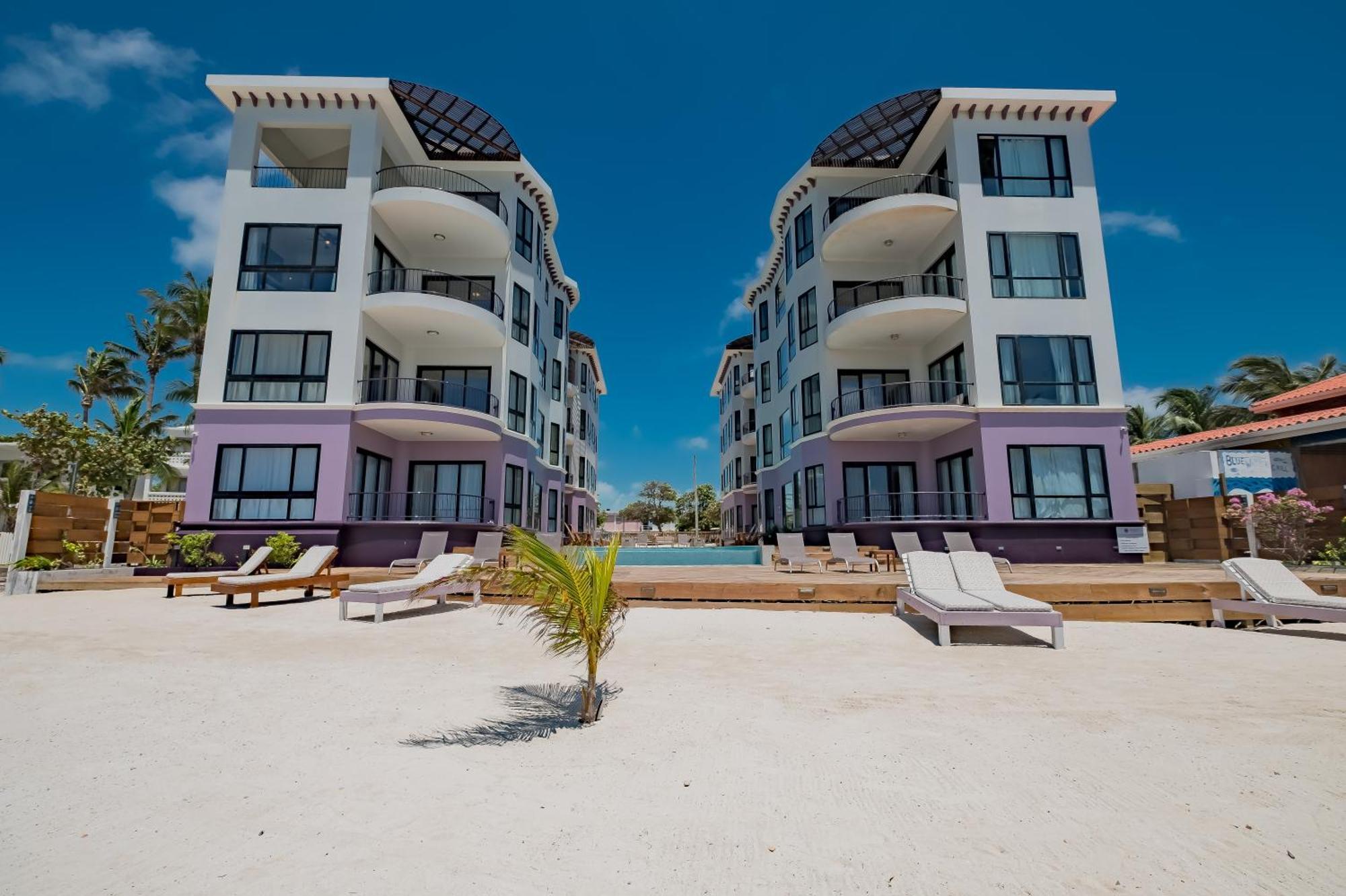 Diamante Beachfront Suites San Pedro  Exterior foto